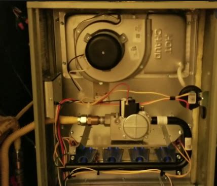 weird smell coming from gas heater